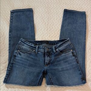 Silver Jeans Women's Straight Leg Blue Denim